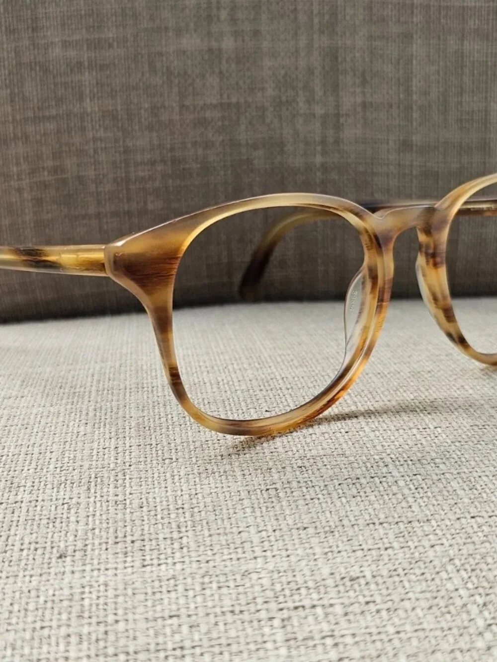 Warby Parker Eyeglasses Frame DOWNING W 217 Eyewear Unisex Glasses Brown
